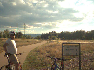 Nice day for a ride.