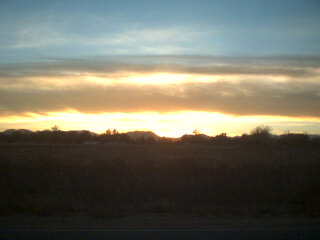 .. on the drive home.