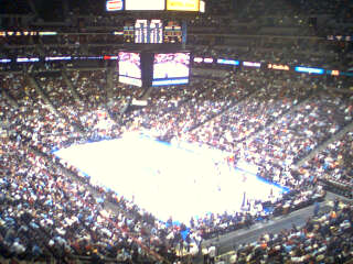 Nuggets behind by 6 at halftime.